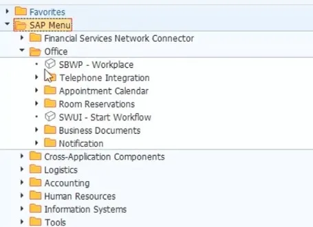 Carpeta de oficina en sap - introduccion sap